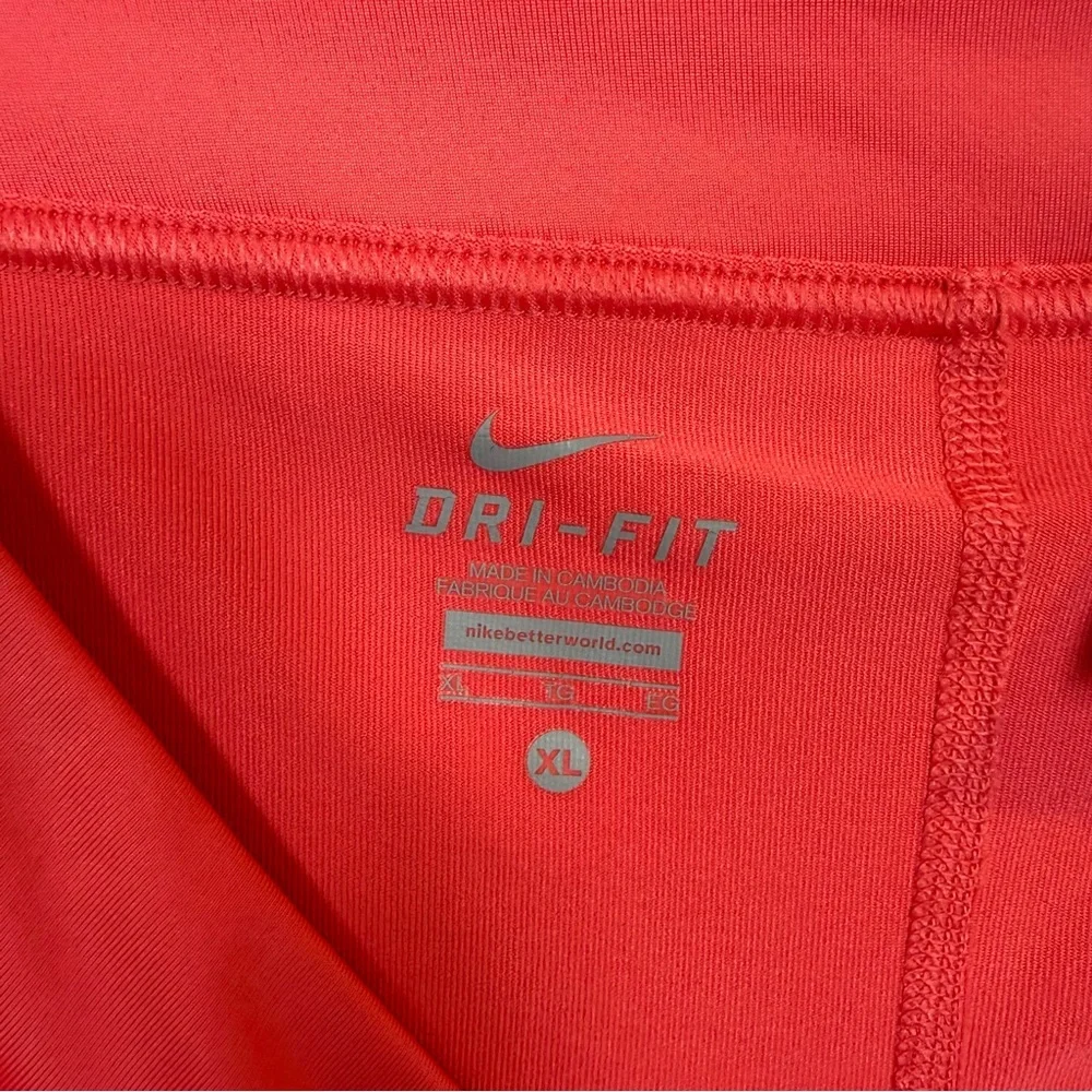 Nike Dri-FIT Coral Pink Tiered Tennis Skort - Size XL - Picture 2 of 9